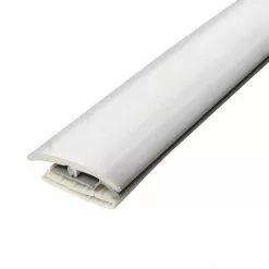 Alabaster 0.31 in. T x 2 in. W x 78.7 in. L Vinyl 4-in-1 Molding by PERFORMANCE ACCESSORIES