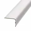 Alabaster 1.32 in. Thick x 1.88 in. Wide x 78.7 in. Length Vinyl Stair Nose Molding by PERFORMANCE ACCESSORIES
