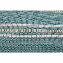 Lanai Aqua 3 ft. x 8 ft. Geometric Transitional Indoor/Outdoor Runner Rug by BASHIAN 9 Lanai Aqua 3 ft. x 8 ft. Geometric Transitional Indoor/Outdoor Runner Rug by BASHIAN -BASHIAN Shop aqua bashian area rugs 649652310596 1f 1000