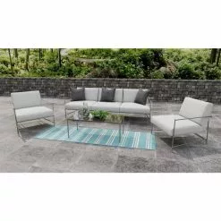 Lanai Aqua 3 ft. x 8 ft. Geometric Transitional Indoor/Outdoor Runner Rug by BASHIAN 11 Lanai Aqua 3 ft. x 8 ft. Geometric Transitional Indoor/Outdoor Runner Rug by BASHIAN -BASHIAN Shop aqua bashian area rugs 649652310596 31 1000