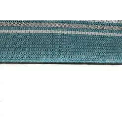 Lanai Aqua 3 ft. x 8 ft. Geometric Transitional Indoor/Outdoor Runner Rug by BASHIAN 10 Lanai Aqua 3 ft. x 8 ft. Geometric Transitional Indoor/Outdoor Runner Rug by BASHIAN -BASHIAN Shop aqua bashian area rugs 649652310596 44 1000