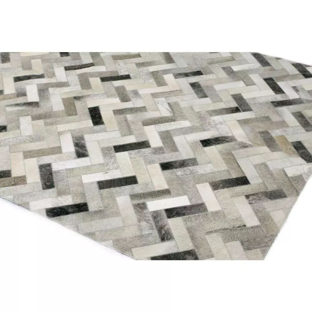 Santa Fe Ash 9 ft. x 12 ft. Chevron Contemporary Area Rug by BASHIAN 2 Santa Fe Ash 9 ft. x 12 ft. Chevron Contemporary Area Rug by BASHIAN - Image 2
