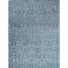 Venezia Azure 4 ft. x 6 ft. (3'6" x 5'6") Geometric Transitional Accent Rug by BASHIAN