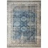 Century Azure 10 ft. x 13 ft. (9'6" x 13'2") Geometric Transitional Area Rug by BASHIAN