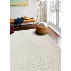 Verona Beige 9 ft. x 12 ft. (8'6" x 11'6") Geometric Transitional Area Rug by BASHIAN -BASHIAN Shop beige bashian area rugs 649652305233 31 1000