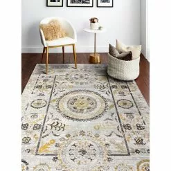 Century Beige 10 ft. x 13 ft. (9'6" x 13'2") Floral Transitional Area Rug by BASHIAN -BASHIAN Shop beige bashian area rugs 649652309477 31 1000