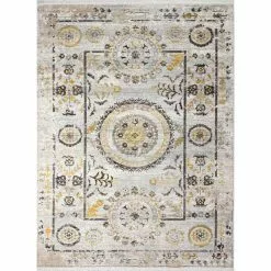 Century Beige 10 ft. x 13 ft. (9'6" x 13'2") Floral Transitional Area Rug by BASHIAN