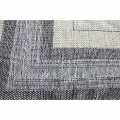 Lanai Beige/Grey 8 ft. x 10 ft. (7 ft. 10 in. x 10 ft.) Geometric Transitional Indoor/Outdoor Area Rug by BASHIAN -BASHIAN Shop beige grey bashian area rugs 649652310800 1f 1000