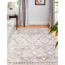 Tangier Biscuit 5 ft. x 8 ft. (5 ft. x 7 ft. 6 in.) Geometric Contemporary Area Rug by BASHIAN -BASHIAN Shop biscuit bashian area rugs 649652307787 31 1000