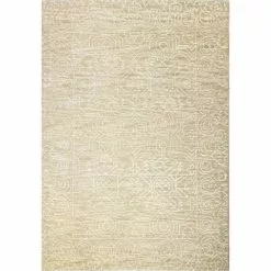 Venezia Biscuit 9 ft. x 12 ft. (8 ft. 6 in. x 11 ft. 6 in.) Floral Transitional Area Rug by BASHIAN