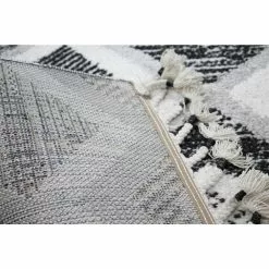 Navajo Black/Ivory 4 ft. x 6 ft. (3'6" x 5'6") Geometric Contemporary Accent Rug by BASHIAN 6 Navajo Black/Ivory 4 ft. x 6 ft. (3'6" x 5'6") Geometric Contemporary Accent Rug by BASHIAN -BASHIAN Shop black ivory bashian area rugs 649652296067 66 1000