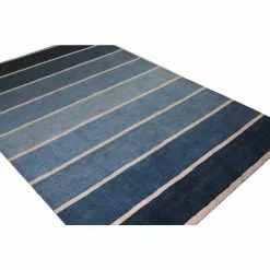 Contempo Blue 3 ft. x 8 ft. (2'6" x 8') Striped Contemporary Runner by BASHIAN -BASHIAN Shop blue bashian area rugs 649652132372 31 1000