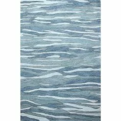 Greenwich Blue 3 ft. x 8 ft. (2'6" x 8') Abstract Contemporary Runner Rug by BASHIAN