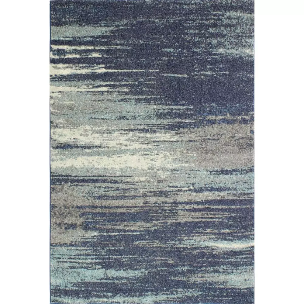 Everek Blue 10 ft. x 14 ft. (9'6" x 13'6") Abstract Contemporary Area Rug by BASHIAN 1 Everek Blue 10 ft. x 14 ft. (9'6" x 13'6") Abstract Contemporary Area Rug by BASHIAN