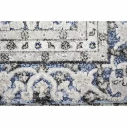 Sevilla Blue 8 ft. 6 in. x 11 ft. 6 in. Floral Transitional Area Rug by BASHIAN -BASHIAN Shop blue bashian area rugs 649652304946 4f 1000