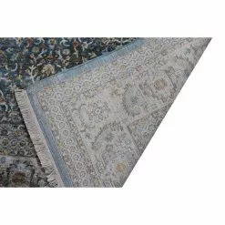 Century Blue 9 ft. x 12 ft. (8'6" x 11'6") Floral Transitional Area Rug by BASHIAN -BASHIAN Shop blue bashian area rugs 649652308180 c3 1000