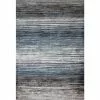 Cambridge Blue/Beige 9 ft. x 12 ft. (8'6" x 11'6") Striped Contemporary Area Rug by BASHIAN