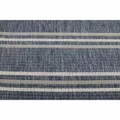 Lanai Blue/Grey 5 ft. x 8 ft. (5 ft. x 7 ft. 6 in.) Geometric Transitional Indoor/Outdoor Area Rug by BASHIAN -BASHIAN Shop blue grey bashian area rugs 649652310862 1f 1000