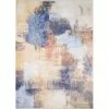 Everek Blue/Multi 3 ft. x 8 ft. Abstract Transitional Runner Rug by BASHIAN
