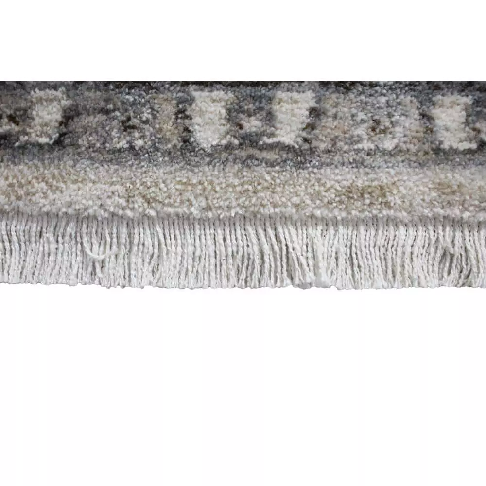 Century Bone 10 ft. x 13 ft. (9'6" x 13'2") Geometric Transitional Area Rug by BASHIAN 5 Century Bone 10 ft. x 13 ft. (9'6" x 13'2") Geometric Transitional Area Rug by BASHIAN - Image 5