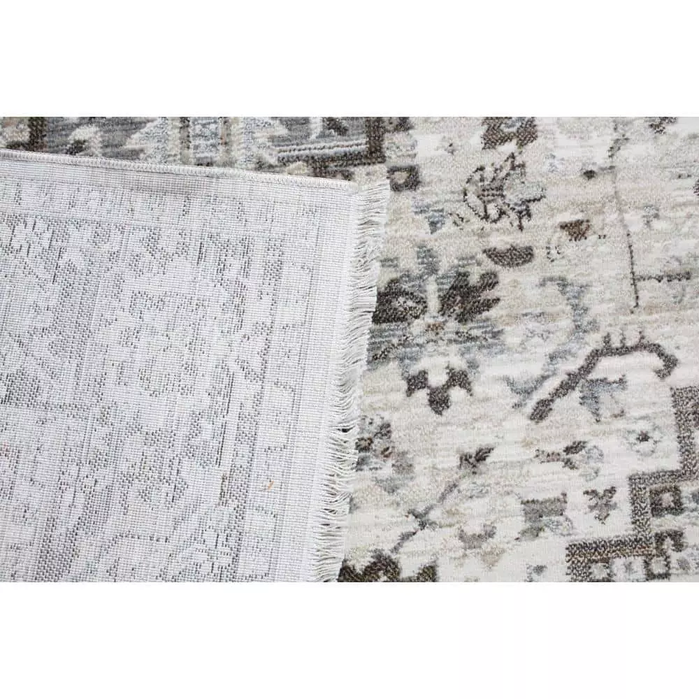 Century Bone 10 ft. x 13 ft. (9'6" x 13'2") Geometric Transitional Area Rug by BASHIAN 3 Century Bone 10 ft. x 13 ft. (9'6" x 13'2") Geometric Transitional Area Rug by BASHIAN - Image 3