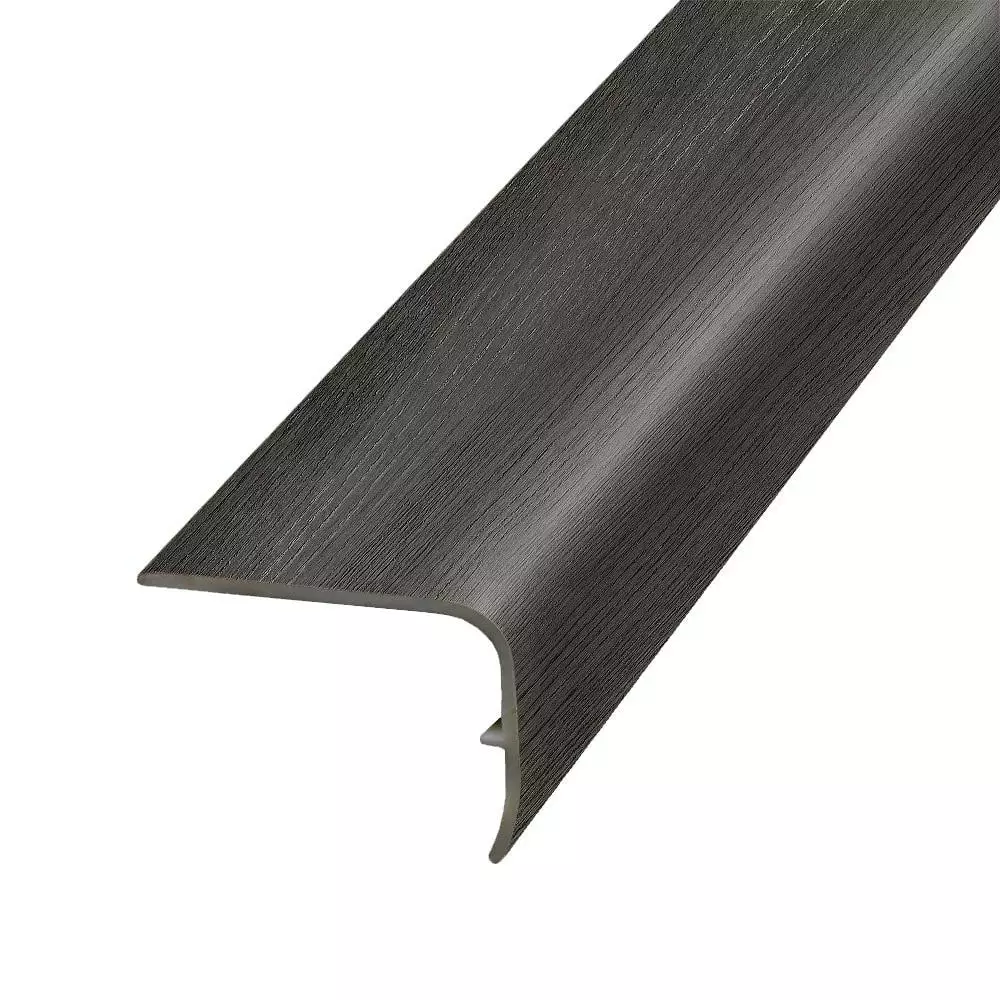 Carob 1.32 in. Thick x 1.88 in. Wide x 78.7 in. Length Vinyl Stair Nose Molding by PERFORMANCE ACCESSORIES 1 Carob 1.32 in. Thick x 1.88 in. Wide x 78.7 in. Length Vinyl Stair Nose Molding by PERFORMANCE ACCESSORIES