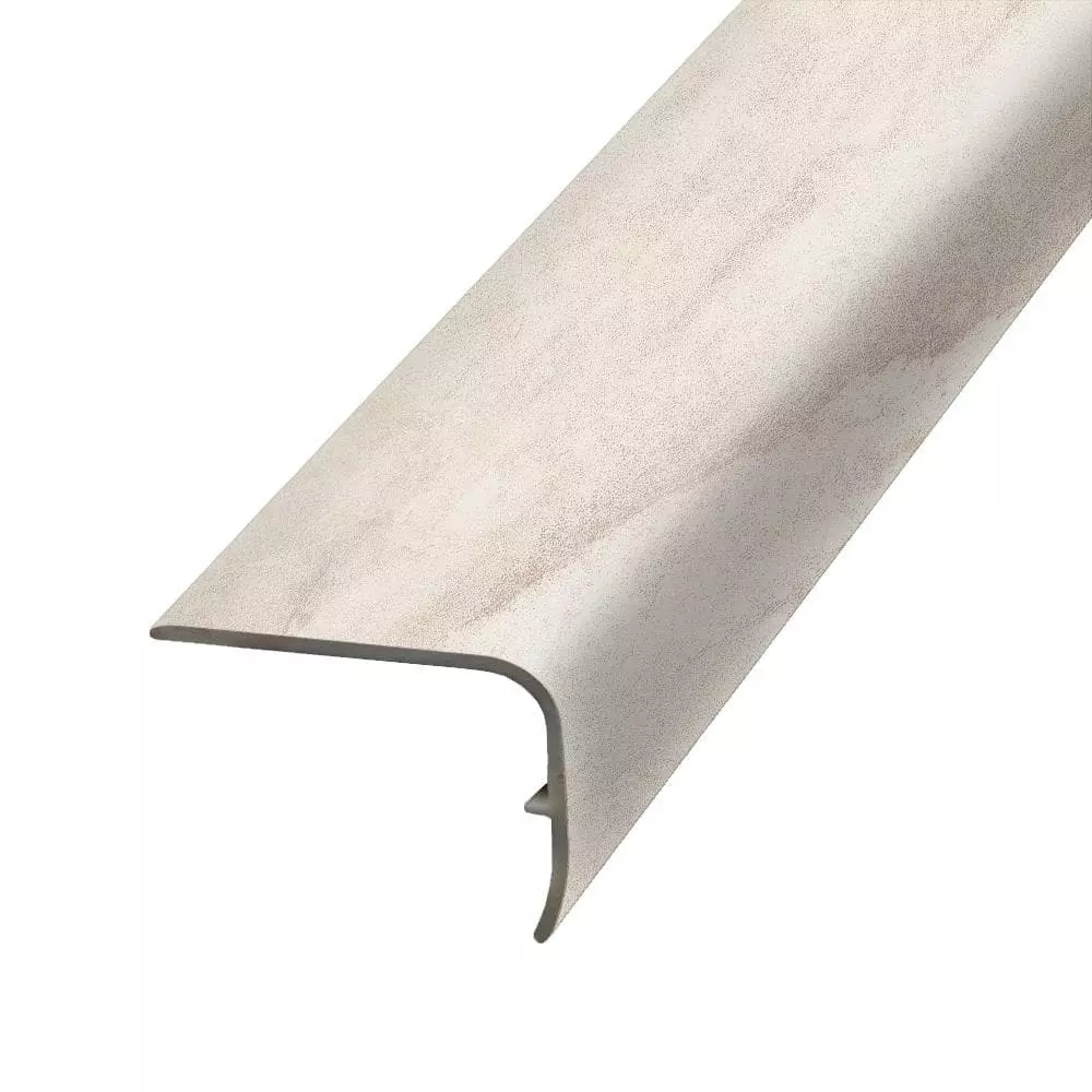 Champagne 1.32 in. T x 1.88 in. W x 78.7 in. L Vinyl Stair Nose Molding by PERFORMANCE ACCESSORIES 1 Champagne 1.32 in. T x 1.88 in. W x 78.7 in. L Vinyl Stair Nose Molding by PERFORMANCE ACCESSORIES