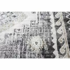Sierra Charcoal 5 ft. x 8 ft. (5'1" x 7'6") Geometric Transitional Area Rug by BASHIAN -BASHIAN Shop charcoal bashian area rugs 649652286020 fa 1000