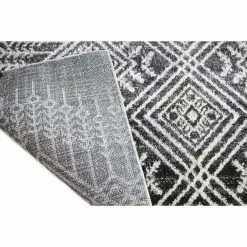 Tangier Charcoal 4 ft. x 6 ft. (3 ft. 6 in. x 5 ft. 6 in.) Geometric Contemporary Accent Rug by BASHIAN 8 Tangier Charcoal 4 ft. x 6 ft. (3 ft. 6 in. x 5 ft. 6 in.) Geometric Contemporary Accent Rug by BASHIAN -BASHIAN Shop charcoal bashian area rugs 649652307824 4f 1000
