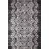 Tangier Charcoal 4 ft. x 6 ft. (3 ft. 6 in. x 5 ft. 6 in.) Geometric Contemporary Accent Rug by BASHIAN