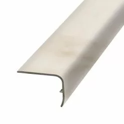 Chiffon 1.32 in. T x 1.88 in. W x 78.7 in. L Vinyl Stair Nose Molding by PERFORMANCE ACCESSORIES