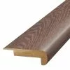 Cocoa 0.75 in. T x 2.37 in. W x 78.7 in. L Stair Nose Molding by PERFORMANCE ACCESSORIES