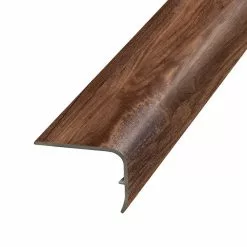Copper 1.32 in. Thick x 1.88 in. Wide x 78.7 in. Length Vinyl Stair Nose Molding by PERFORMANCE ACCESSORIES