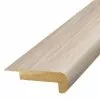 Cove 0.75 in. T x 2.37 in. W x 78.7 in. L Stair Nose Molding by PERFORMANCE ACCESSORIES