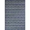Everek Dk. Blue 8 ft. x 10 ft. (7'6" x 9'6") Floral Transitional Area Rug by BASHIAN