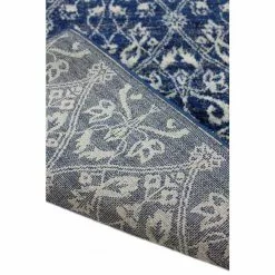 Everek Dk. Blue 8 ft. x 10 ft. (7'6" x 9'6") Floral Transitional Area Rug by BASHIAN -BASHIAN Shop dk blue bashian area rugs 649652246833 66 1000