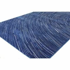 Everek Dk. Blue 9 ft. x 12 ft. (8'6" x 11'6") Abstract Contemporary Area Rug by BASHIAN -BASHIAN Shop dk blue bashian area rugs 649652251684 31 1000