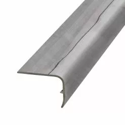 Dolphin 1.32 in. T x 1.88 in. W x 78.7 in. L Vinyl Stair Nose Molding by PERFORMANCE ACCESSORIES