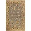 Venezia Grey 8 ft. x 10 ft. (7'6" x 9'6") Floral Transitional Area Rug by BASHIAN