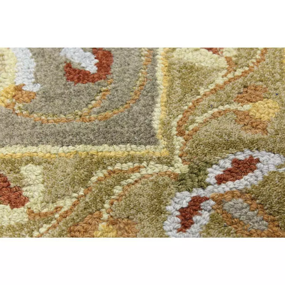 Venezia Grey 8 ft. x 10 ft. (7'6" x 9'6") Floral Transitional Area Rug by BASHIAN 5 Venezia Grey 8 ft. x 10 ft. (7'6" x 9'6") Floral Transitional Area Rug by BASHIAN - Image 5