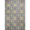 Chelsea Grey 5 ft. x 8 ft. (5' x 7'6") Moroccan Contemporary Area Rug by BASHIAN