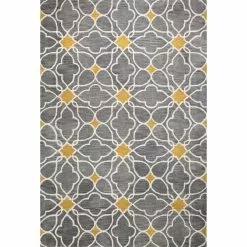 Chelsea Grey 5 ft. x 8 ft. (5' x 7'6") Moroccan Contemporary Area Rug by BASHIAN