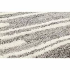 Chelsea Grey 5 ft. x 8 ft. (5' x 7'6") Striped Contemporary Area Rug by BASHIAN -BASHIAN Shop grey bashian area rugs 649652125527 fa 1000