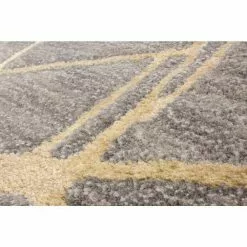 Greenwich Grey 4 ft. x 6 ft. (3'9" x 5'9") Geometric Contemporary Accent Rug by BASHIAN -BASHIAN Shop grey bashian area rugs 649652249001 4f 1000