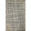 Greenwich Grey 4 ft. x 6 ft. (3'9" x 5'9") Geometric Contemporary Accent Rug by BASHIAN