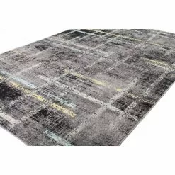 Everek Grey 5 ft. x 8 ft. (5' x 7'6") Abstract Transitional Area Rug by BASHIAN -BASHIAN Shop grey bashian area rugs 649652251738 31 1000