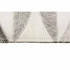 Santa Fe Grey 9 ft. x 12 ft. Geometric Contemporary Area Rug by BASHIAN -BASHIAN Shop grey bashian area rugs 649652255149 1f 1000