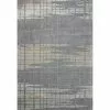 Greenwich Grey 3 ft. x 8 ft. (2'6" x 8') Geometric Contemporary Runner Rug by BASHIAN