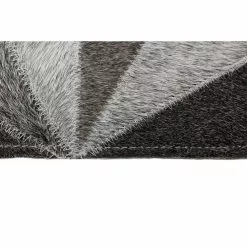 Santa Fe Grey 5 ft. x 8 ft. Geometric Contemporary Area Rug by BASHIAN 10 Santa Fe Grey 5 ft. x 8 ft. Geometric Contemporary Area Rug by BASHIAN -BASHIAN Shop grey bashian area rugs 649652267036 1f 1000