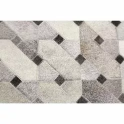 Santa Fe Grey 9 ft. x 12 ft. Geometric Contemporary Area Rug by BASHIAN -BASHIAN Shop grey bashian area rugs 649652279077 4f 1000